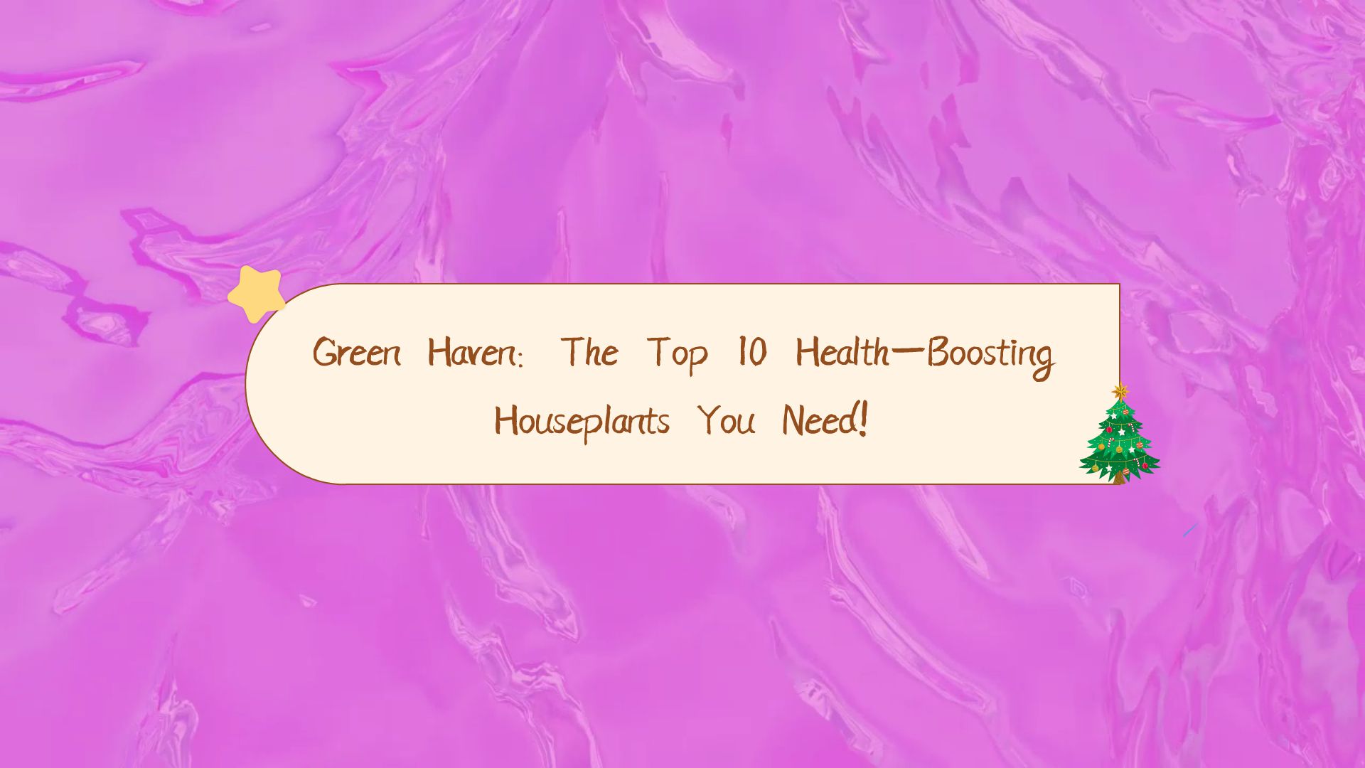 Green Haven The Top Health Boosting Houseplants You Need