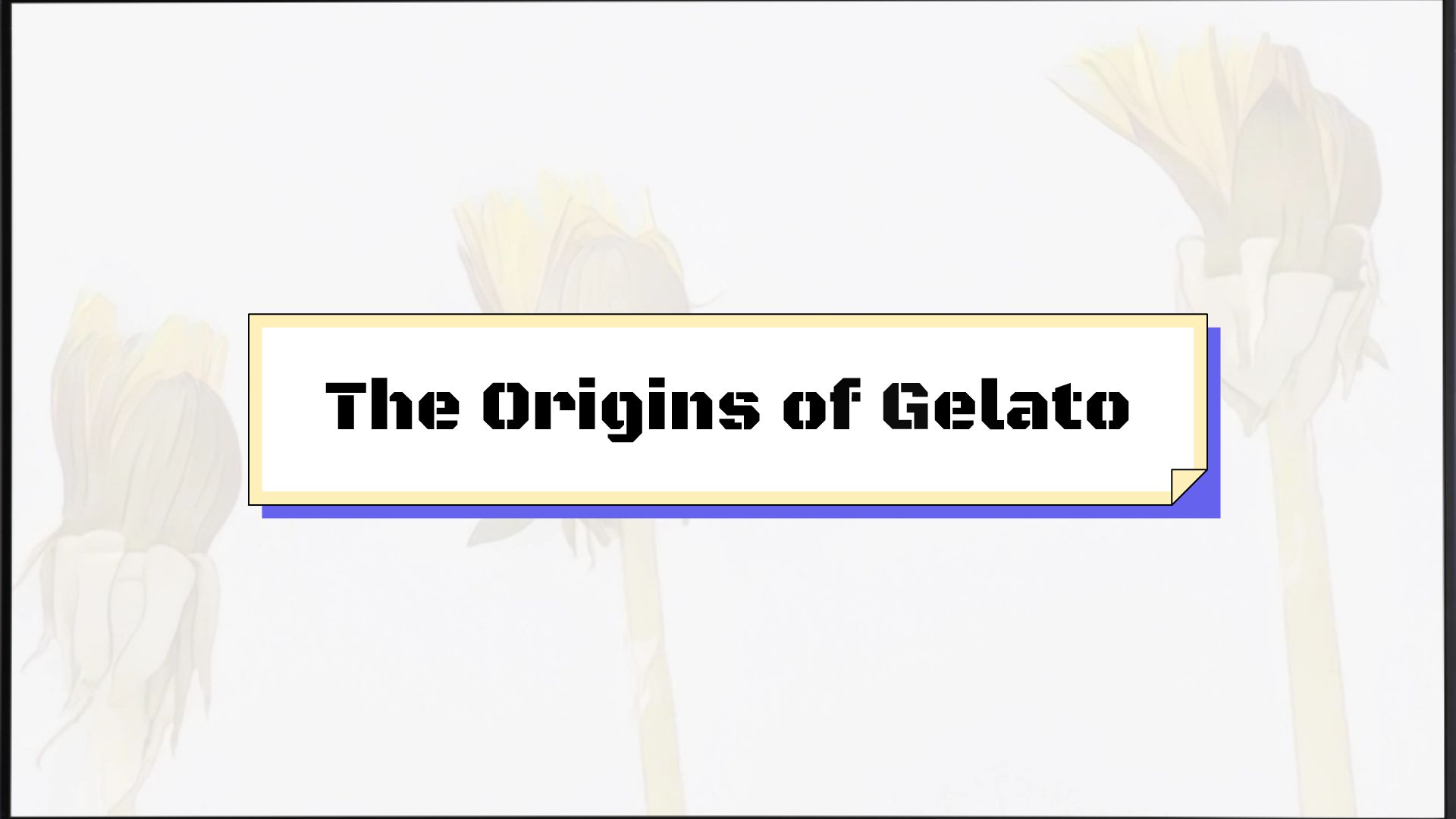 The Origins of Gelato. - Animated Video By Sketchy_Stylist - Mango Animate