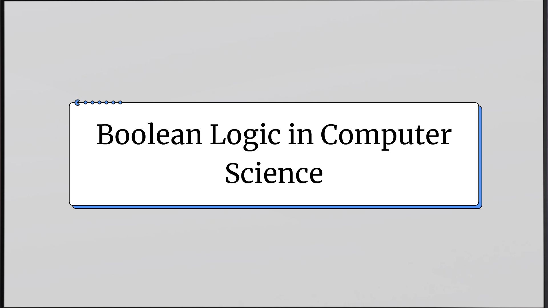 Boolean Logic in Computer Science. - Animated Video By Furry_Feelgood ...