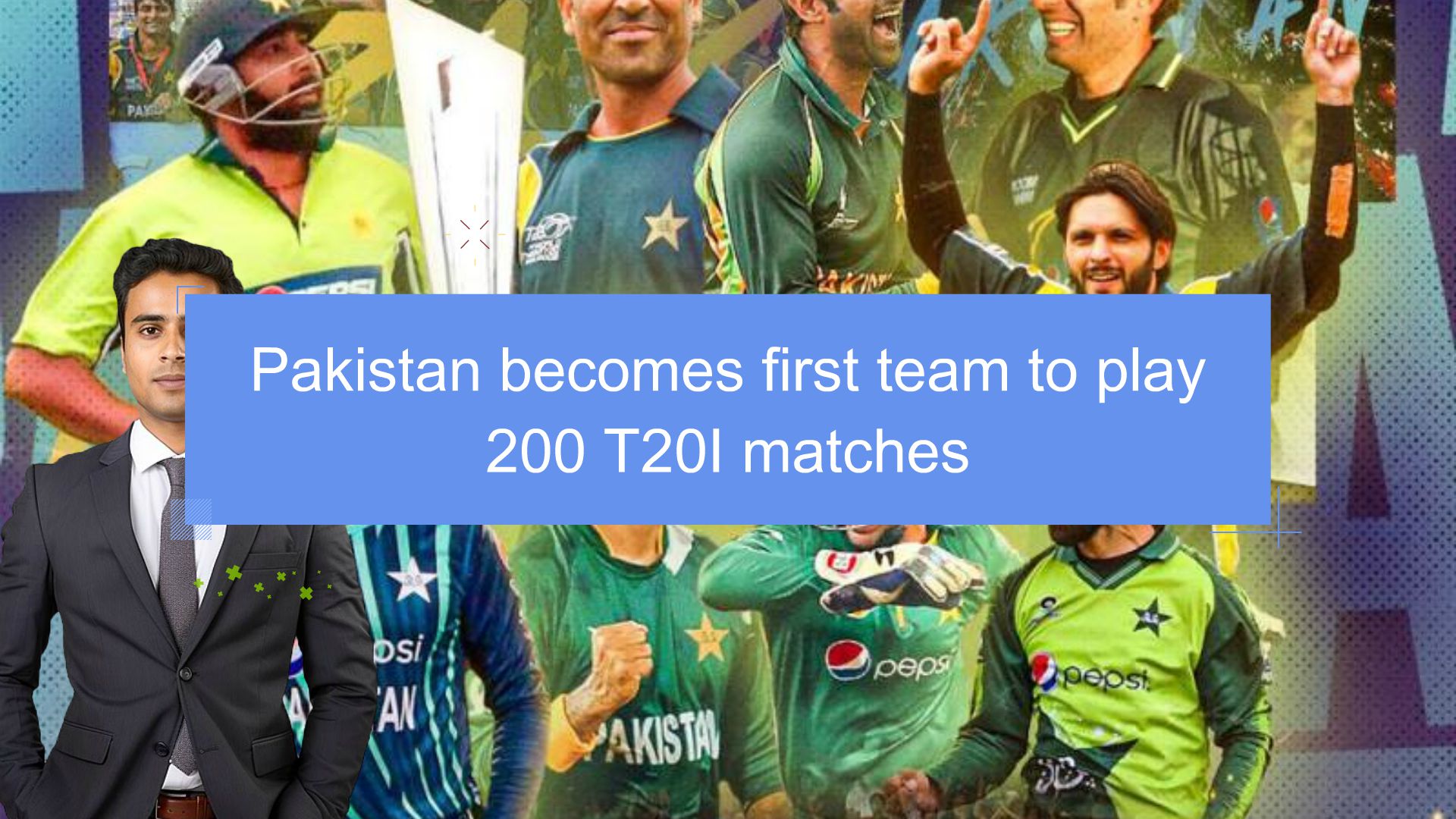 Pakistan becomes first team to play 200 T20I matches. - Text Video By ...