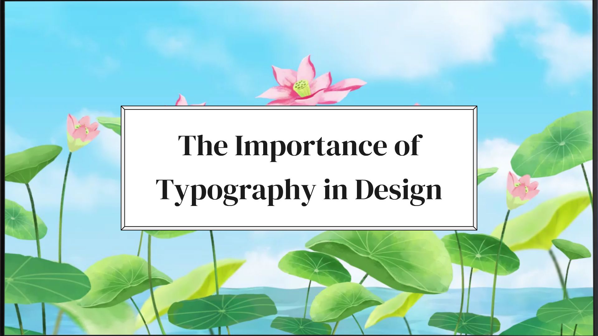 The Importance of Typography in Design. - Animated Video By Digi_Genius ...