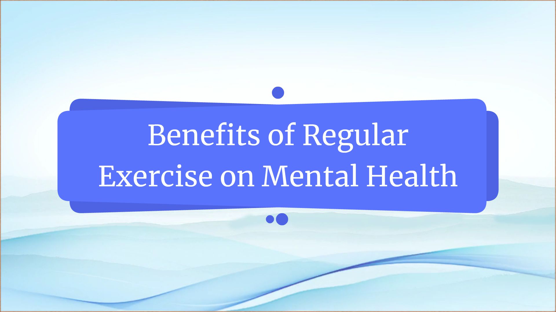 The Importance of Regular Exercise for Mental Health: Why Movement Matters!