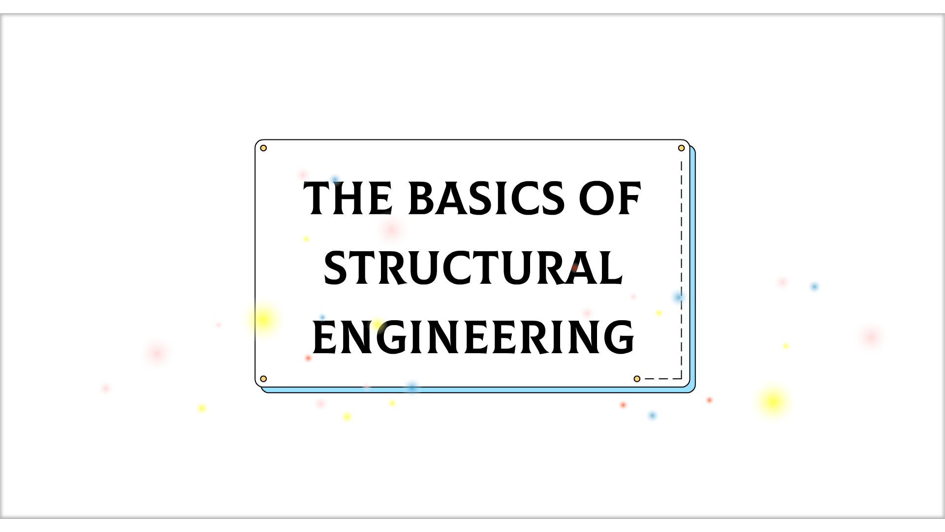 The Basics of Structural Engineering. - Animated Video By Toon ...