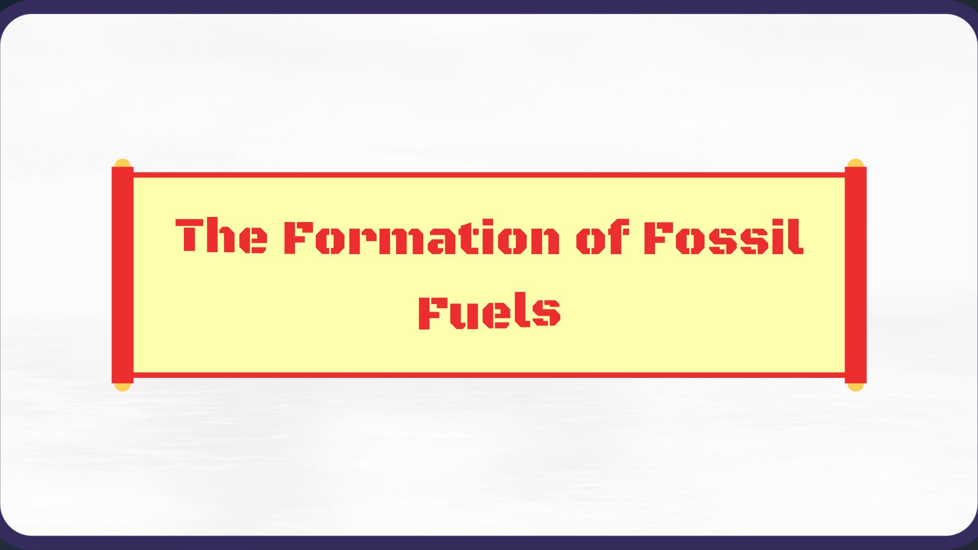 The Formation of Fossil Fuels Animated Video By Toon_Warrior Mango