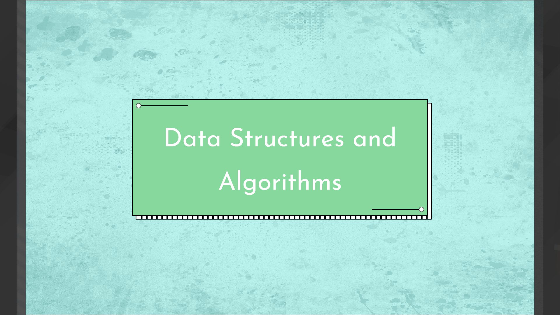 Data Structures and Algorithms - Animated Video By Pixel_Enthusiast ...