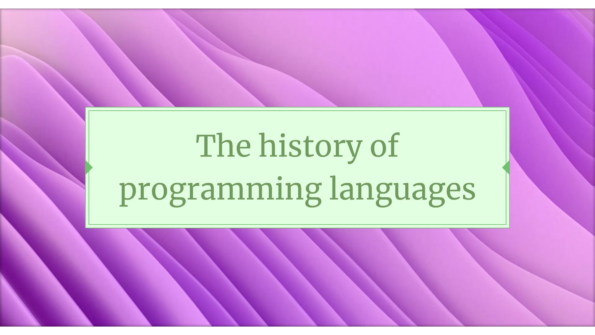The history of programming languages. - Animated Video By Sketchy ...