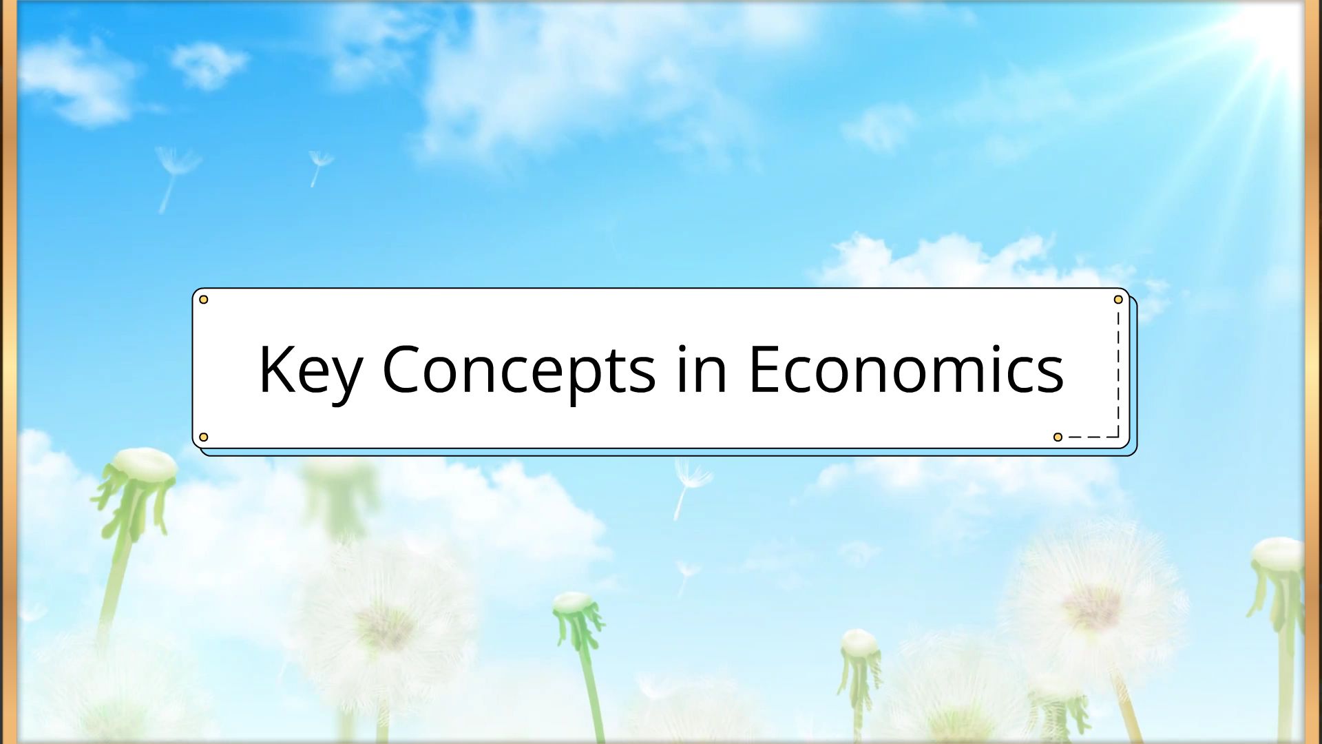 Key Concepts in Economics - Animated Video By Digi_Genius - Mango Animate