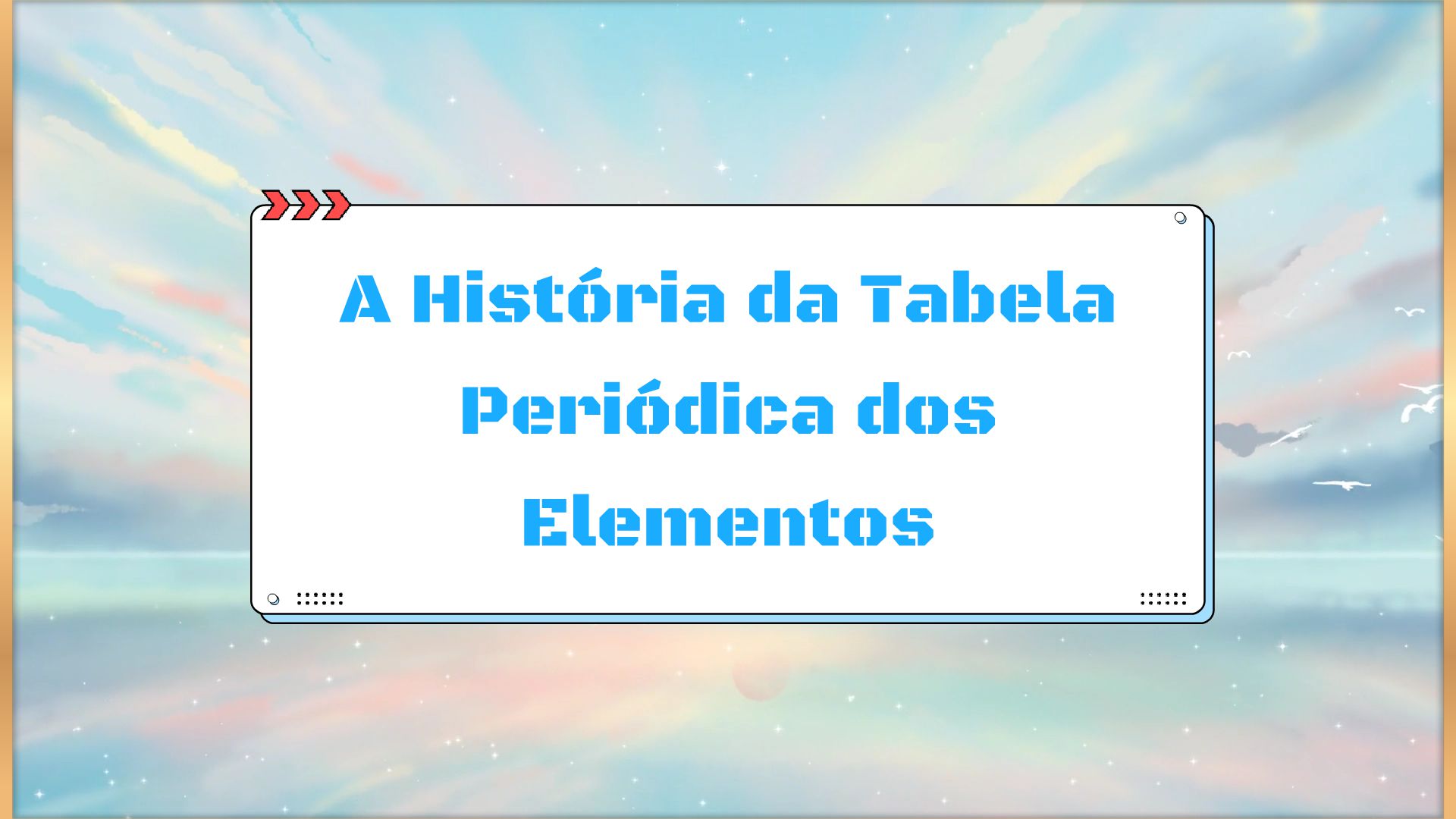 A História da Tabela Periódica dos Elementos. - Animated Video By ...