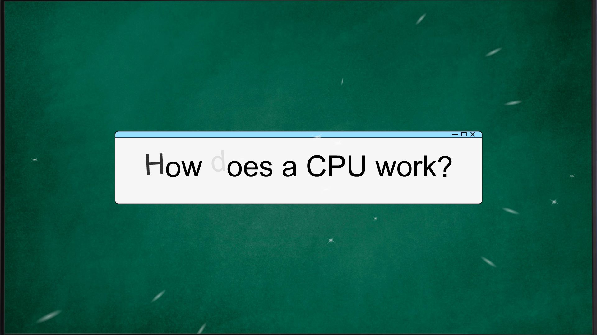 How does a CPU work. - Animated Video By javgaming51 - Mango Animate