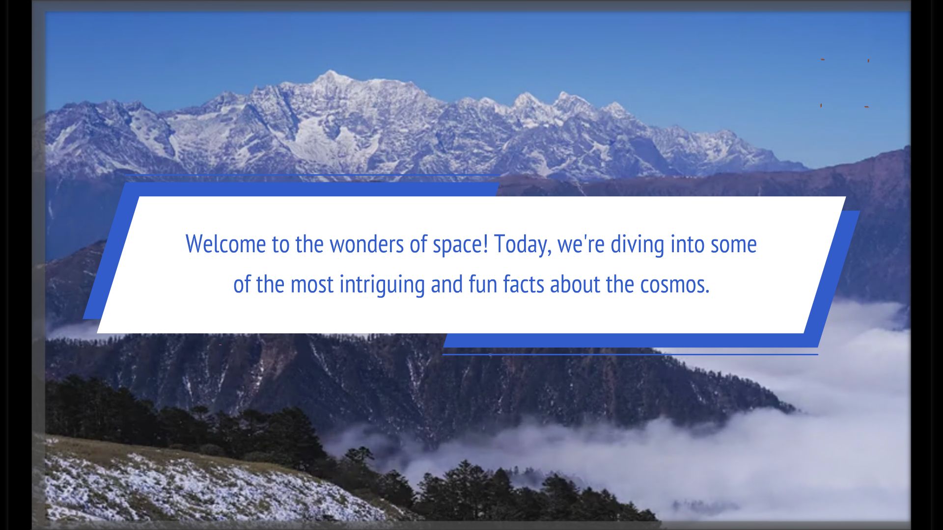 Welcome to the wonders of space! Today, we're diving into some of the ...