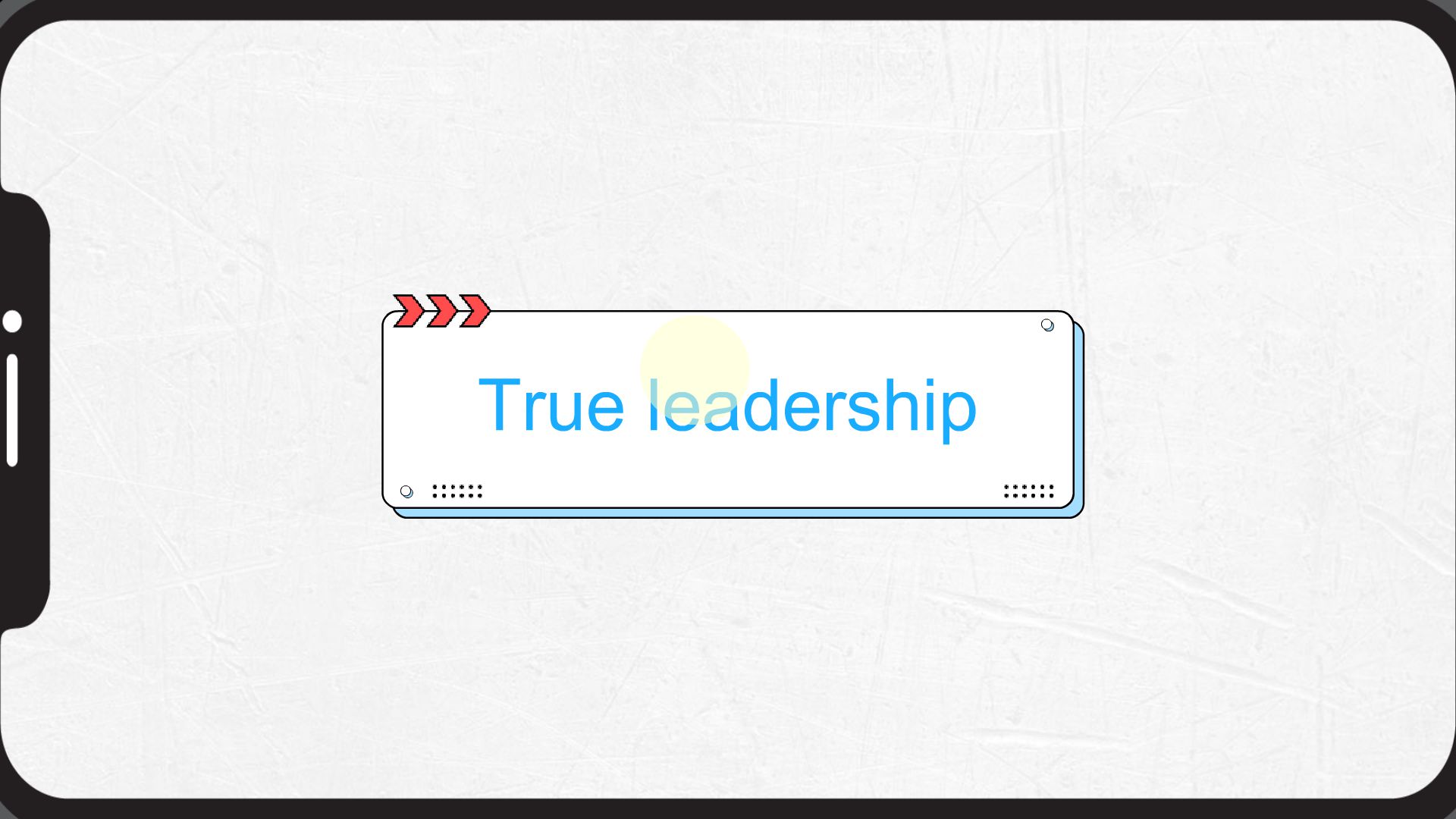 True leadership. - Animated Video By Anthon Gib - Mango Animate