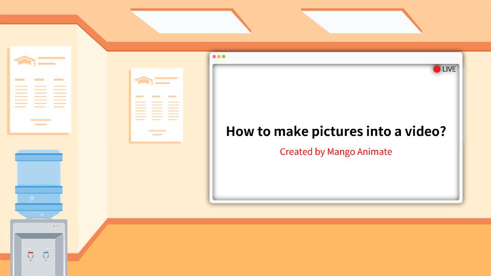 How to make pictures into a video? animation video created by Furry ...