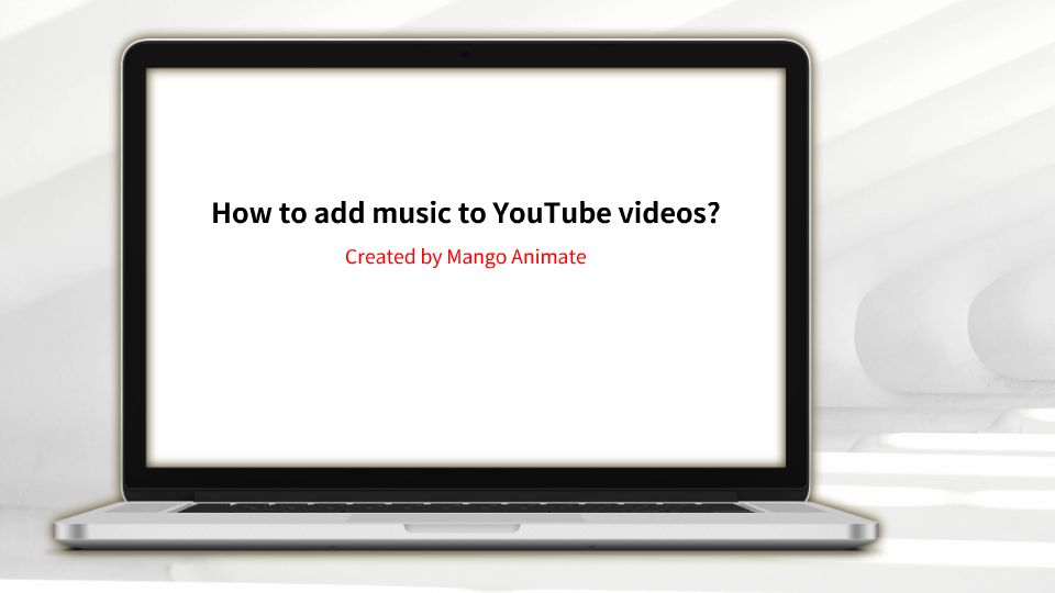 How to add music to YouTube videos? animation video created by Furry ...