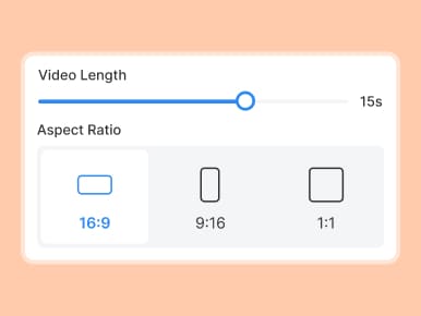 adjust video settings for your advertising video