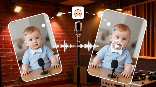 vytvářejte videa s mluvícími avatary miminek pomocí umělé inteligence