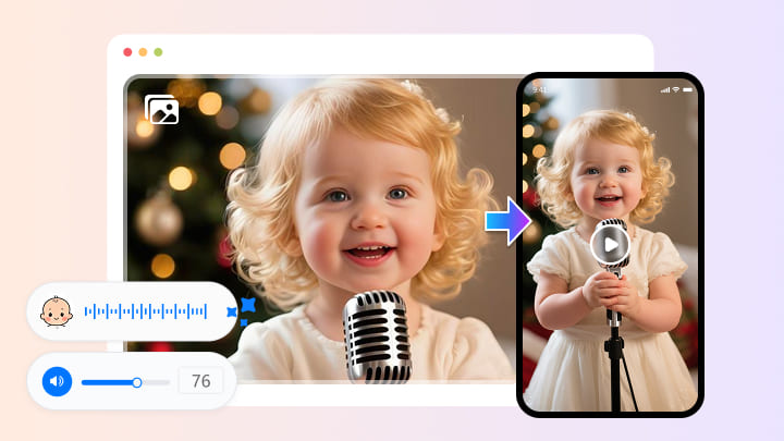 proměnit obrázek dítěte v animovanou mluvící postavu