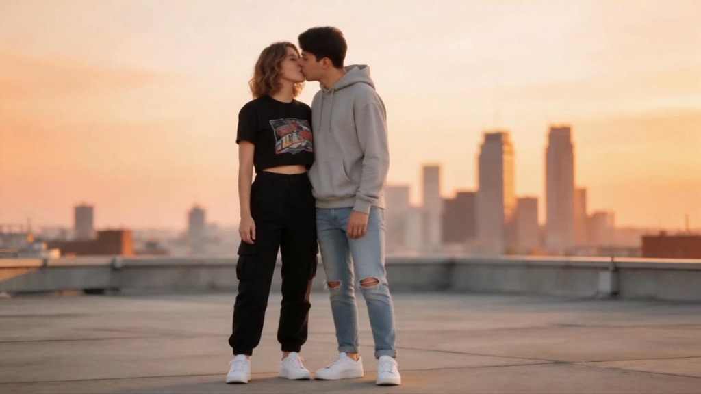 make lifelike passionate kiss videos from uploaded photos