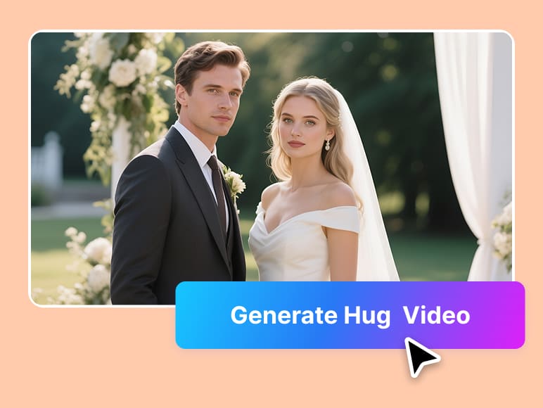 तुरंत ऑनलाइन मुफ़्त AI हगिंग वीडियो बनाएं