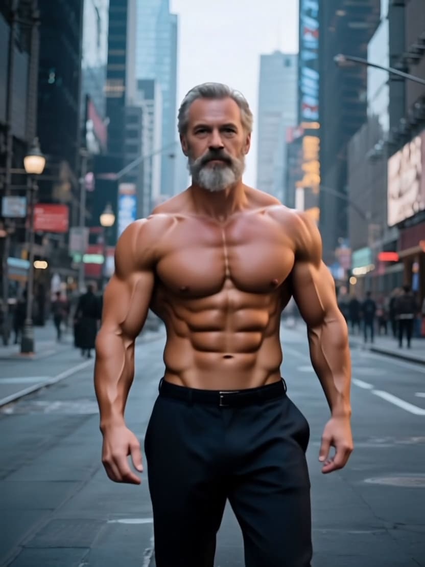 aplikujte filtr svalů s umělou inteligencí pro vylepšení postavy