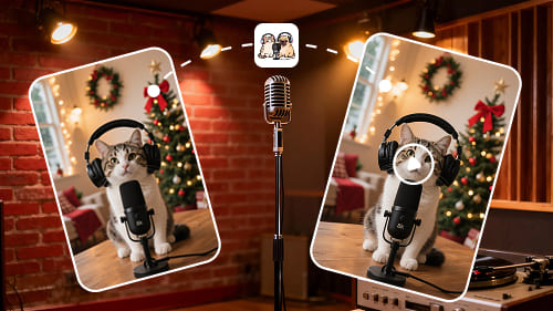 snadno vytvářejte online podcastová videa s umělou inteligencí pro domácí mazlíčky