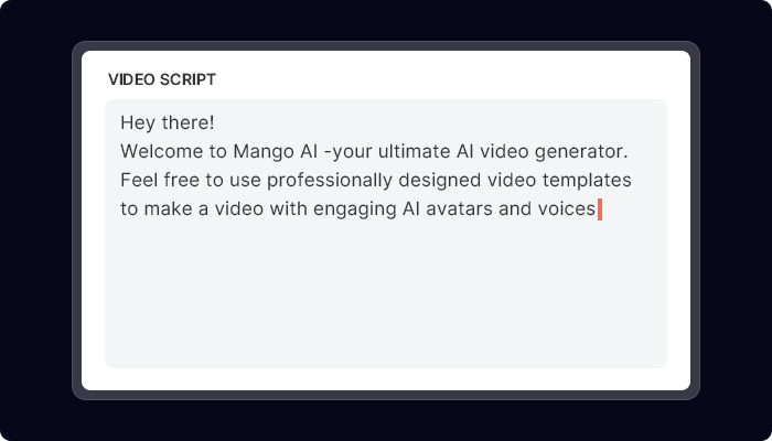 create an AI talking avatar from text