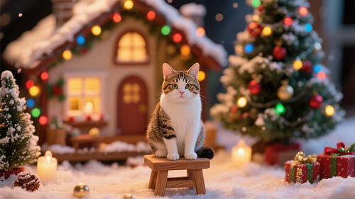 make AI-generated Christmas videos from photos