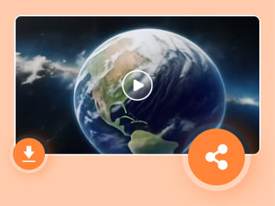 立即分發您的地球縮放動畫