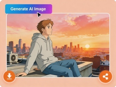 share your AI-generated Ghibli images online