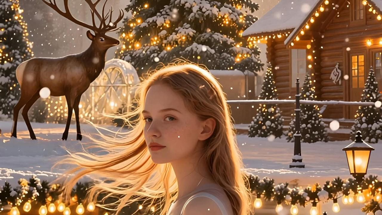 create an AI Christmas video with festive animations