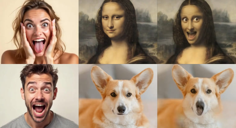 Transform your pictures into lifelike animations with live portrait AI tool.