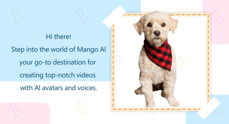 Create talking dog or talking cat videos with Mango AI Talking Animals.