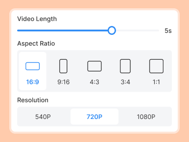 Chọn cài đặt video cho video của bạn