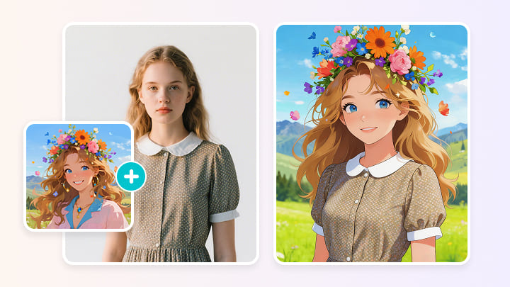 convert your photos using AI image to image generator