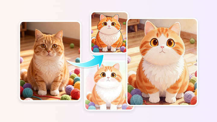 using AI image to image generator to transform an original image into a new style