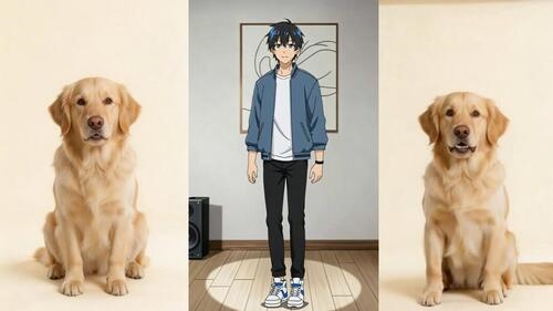 generate a dancing dog video with AI