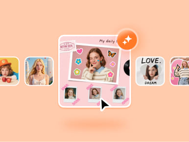 select from a variety of creative photo effect templates