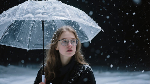 add a dreamy CCD-style snow effect to your picture