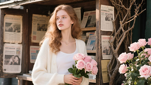 wrap your photo in a soft spring haze glow