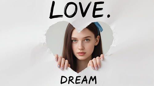 craft a torn paper collage effect from your photo