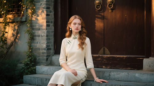 dress up your image with a classic vintage qipao look