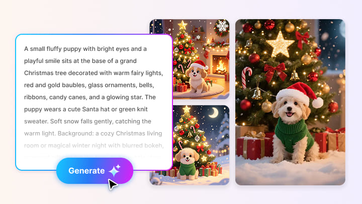make AI pictures with a text to image maker