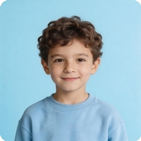 Don't upload a child photo