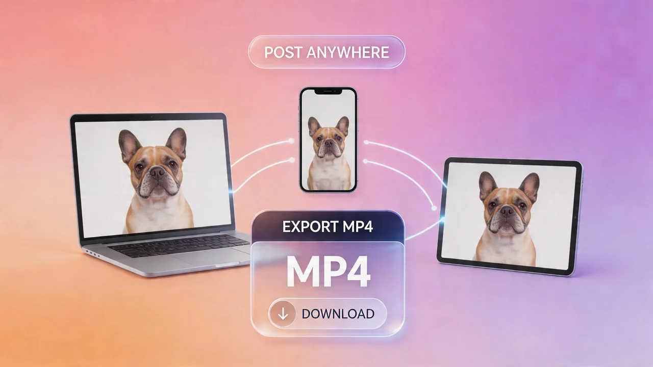 Download and share talking French Bulldog videos