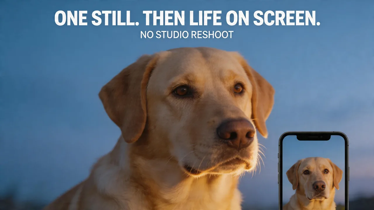 Create a talking Labrador Retriever video from one clear front-facing photo