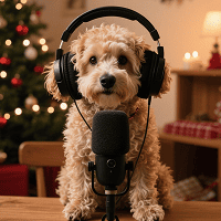 Tạo podcast về thú cưng biết nói với âm thanh và hình ảnh được đồng bộ hóa.